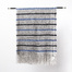 新西兰原产Stansborough指环王拉绒羊毛灰羊毛针织盖毯 蓝条