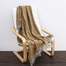 新西兰原产Stansborough指环王系列灰羊毛针织躺椅盖毯 黄色