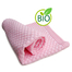 德国原产SonnenStrick全棉婴儿毯宝宝抱毯针织纹 粉红