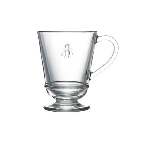 法国原产La Rochère蜜蜂系列 马克杯酒杯玻璃杯 透明