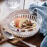 法国La Rochère Cedrat系列可堆叠碗透明玻璃碗家用沙拉碗 玻璃碗