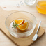 法国原产La Rochère Blossom系列透明玻璃沙拉碗水果碗760ml 透明