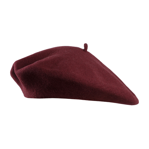 法国原产Le Beret Francais羊毛帽贝雷帽保暖帽成人款 红色
