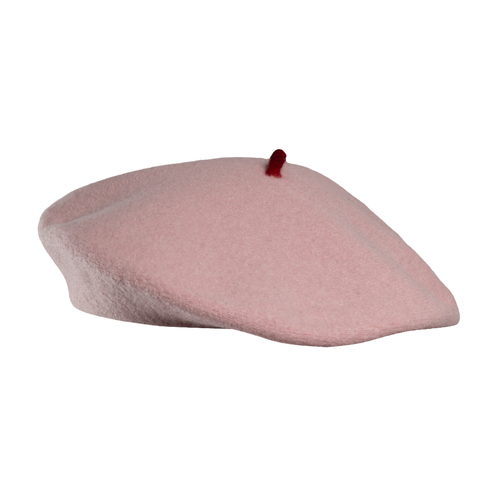 法国原产Le Beret Francais羊毛帽贝雷帽保暖帽成人款 浅紫色