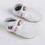 英国原产Starchild牛皮童鞋婴幼儿学步鞋软底鞋  玫瑰结 白色 L