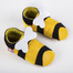 英国原产Starchild牛皮童鞋婴幼儿学步鞋软底鞋 小蜜蜂 黄色 L