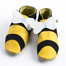 英国原产Starchild牛皮童鞋婴幼儿学步鞋软底鞋 小蜜蜂 黄色 L
