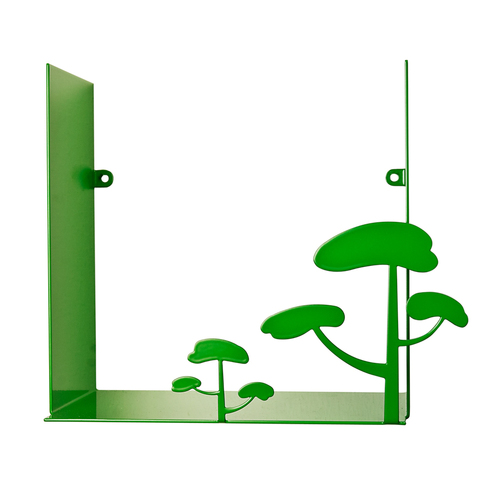 瑞典原产pluto Produkter金属置物架 小树 绿色