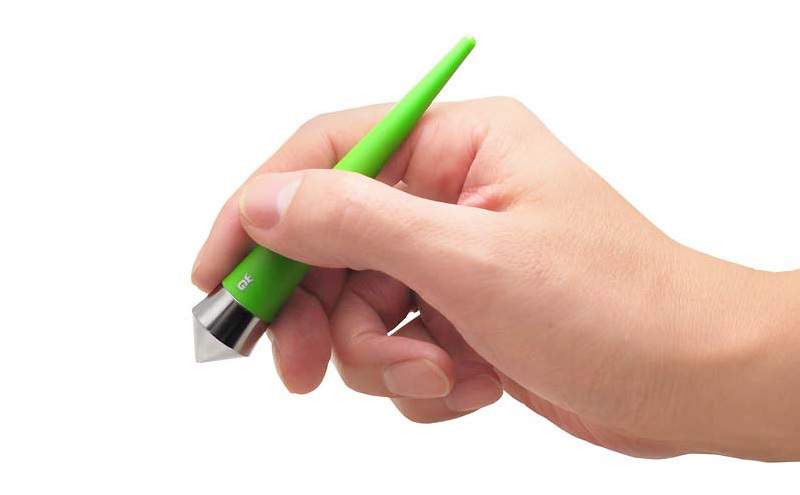 瑞典原产gustav innovation 经典蜻蜓系列办公文具签字笔水笔 蓝绿