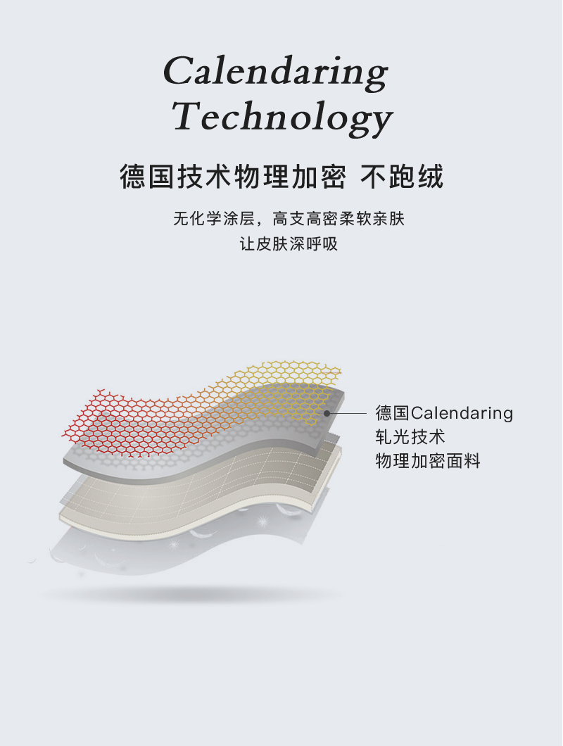 德国原产OBB Royal bed西伯利亚鹅绒三层枕 可抽取式多瑙枕 白色 可抽取式多瑙枕