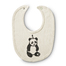 英国原产Petra Boase婴幼儿围兜小孩口水巾0-6月熊猫主题 白色