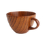 日本原产wakacho若兆传统漆器栗木咖啡杯马克杯茶杯 浅褐色