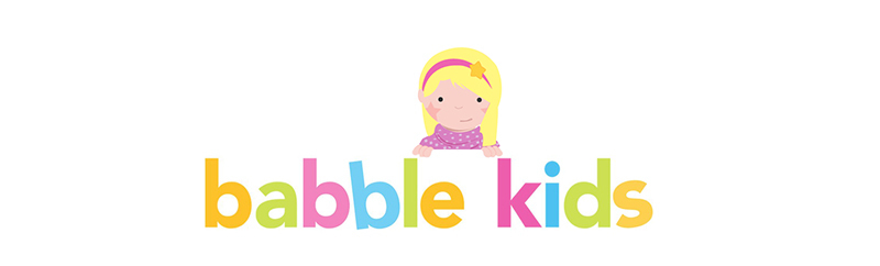 英国原产Babble Kids小松鼠口水巾婴儿围兜围巾口水巾 粉色