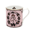 英国原产HALCYON DAYS贝壳装饰宫廷骨瓷马克杯茶杯咖啡杯 粉色