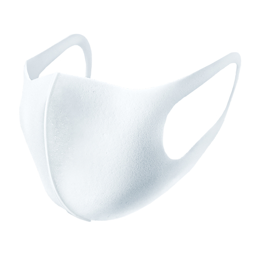 日本原产PITTA多孔过滤防护口罩防尘口罩可洗口罩小号3枚装 白色
