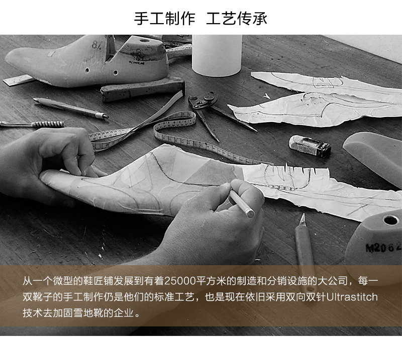 澳大利亚原产CHIC EMPIRE羊皮雪地靴中筒靴 栗色 4码