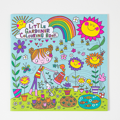 英国Rachel Ellen Designs小园丁画图书填色本涂色本 小园丁