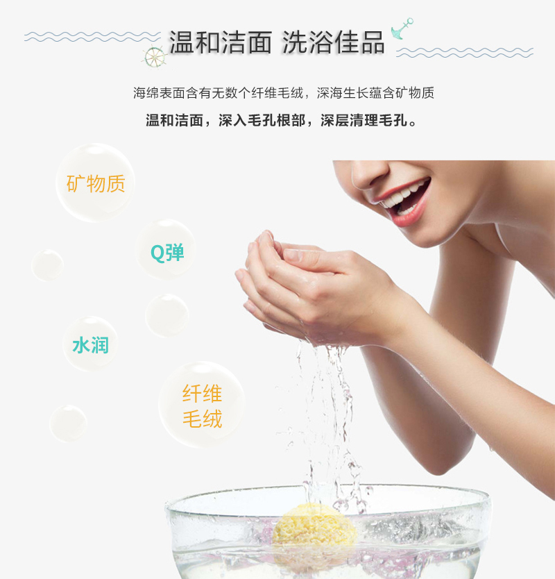 希腊原产B.GR.Kokkinos S.A 自然海绵蜂窝海绵成人洗澡 深棕色