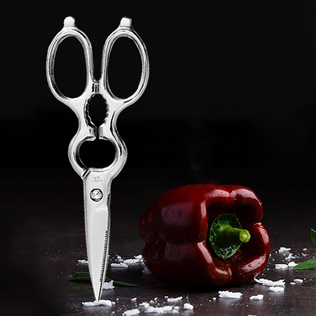 日本原产Tojiro藤次郎不锈钢可拆式厨房料理剪刀FK-843