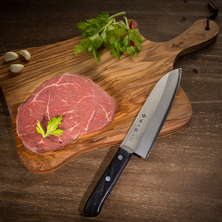 日本原产Tojiro藤次郎钴合金钢三德刀多用刀厨刀F-301