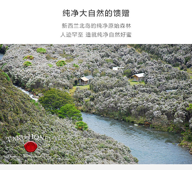 新西兰原产Taku塔库麦卢卡蜂蜜UMF5+250g 棕色 250g
