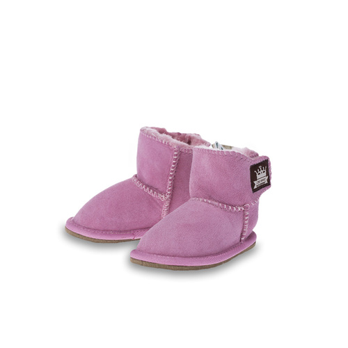 澳大利亚原产CHIC EMPIRE羊皮毛一体婴儿保暖学步靴 粉红 15