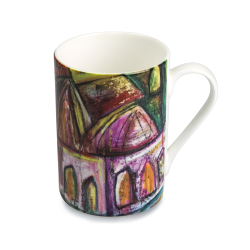 英国原产art by natasha jade骨瓷水杯马克杯咖啡杯 彩色