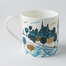 英国原产lush designs骨瓷水杯马克杯咖啡杯子猫头鹰图案