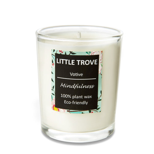 英国原产Little Trove香薰香芬蜡烛按摩精油 正念1个装 白色