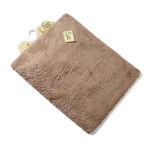 德国原产Kleine Wolke防滑浴室脚垫地毯门垫Bambou系列 浅褐色