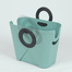 韩国原产Woorim创意设计洗衣筐收纳筐脏衣篮40L 天蓝