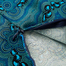 澳大利亚原产Bulurru OWB系列土著图案靠垫套抱枕套不含枕芯 蓝色