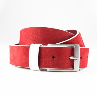 意大利原产GP&MAX daytona系列头层真牛皮皮带腰带纯色简约