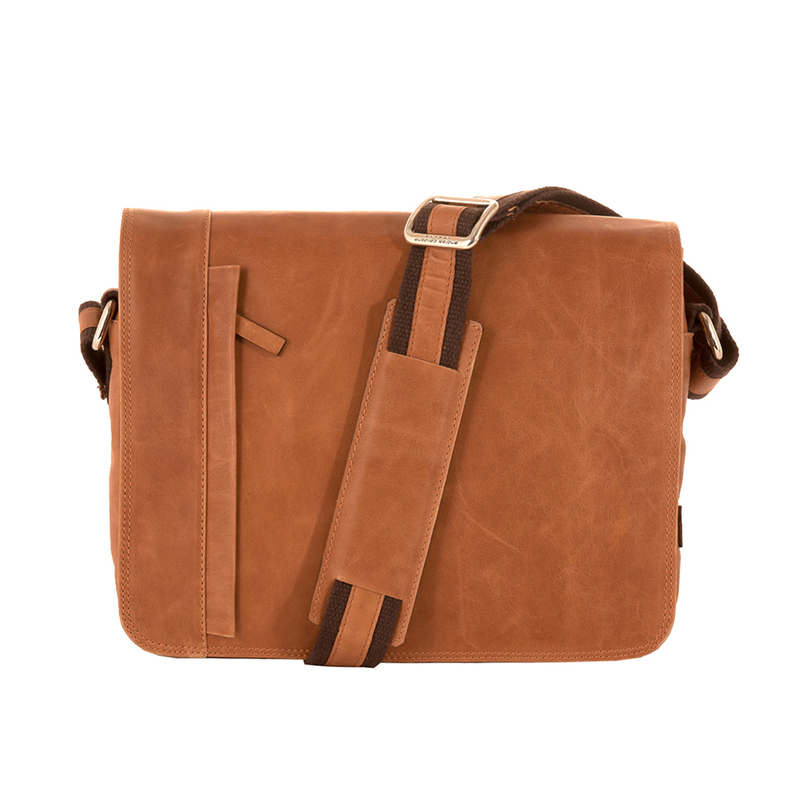 意大利原产andrea cardone男士牛皮斜挎包单肩包休闲包