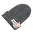 韩国原产MORAN YI_F时尚针织帽毛线帽运动帽 浅灰色