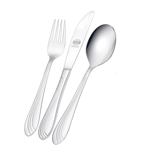 德国原产GGS不锈钢餐具套装不锈钢刀叉勺套装Sonja系列 银色