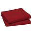 法国原产BLANC DES VOSGES密织全棉日落系列床单 宝红色