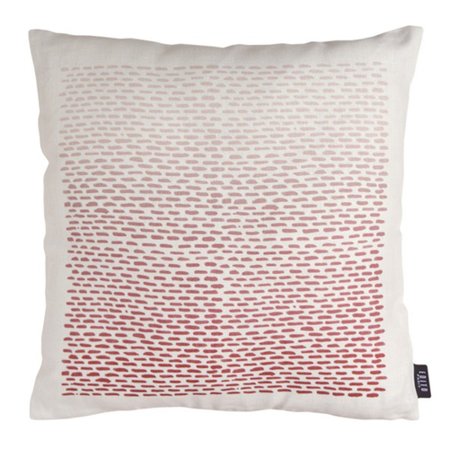 法国原产EDITO简约抱枕靠枕靠垫红色渐变45x45cm 大红