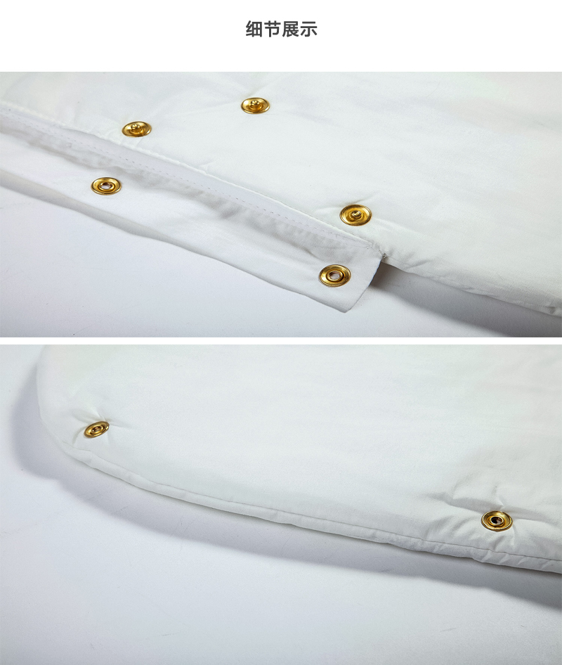 法国原产anatology可调节婴幼儿睡袋宝宝睡袋无袖睡袋 白色