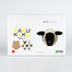 日本原产KAKU KAKU3D立体纸质拼图动物纸模儿童DIY玩具 墙饰 羊