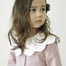 韩国原产Roanjane纯棉条纹衬衫上衣开衫 粉色 M