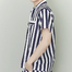 韩国原产JO'S LOUNGE纯棉家居服休闲服睡衣套装条纹 蓝条