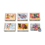 瑞士原产Atelier Fischer拼图木质拼图玩具马戏团6种图案 花色