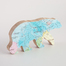 英国原产bombus手工实木北极熊形家居装饰工艺摆件摆设1个
