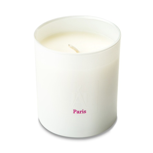 英国原产Aroma Holiday巴黎旅行系列香薰蜡烛 家居香薰 白色