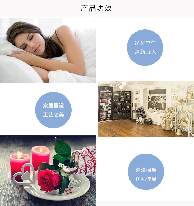 英國原產(chǎn)Illumens甜蜜薰衣草玻璃罐裝香薰蠟燭家居香薰 大紅