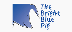 The Bright Blue Pig