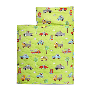 韩国原产Ari BeBe手工儿童枕被褥一体式午睡被汽车滴滴