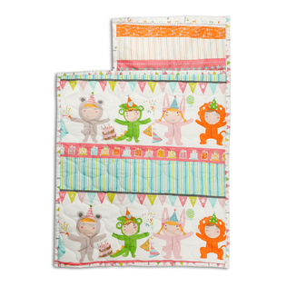 韩国原产Ari BeBe手工儿童枕被褥一体式午睡被小精灵