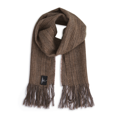 新西兰Stansborough指环王系列灰羊毛编织围巾 棕色